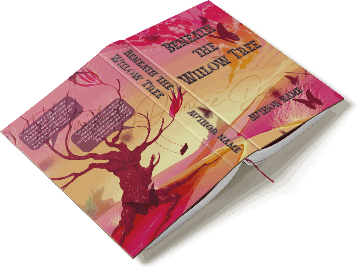 Beneath the Willow Tree full cover mockup